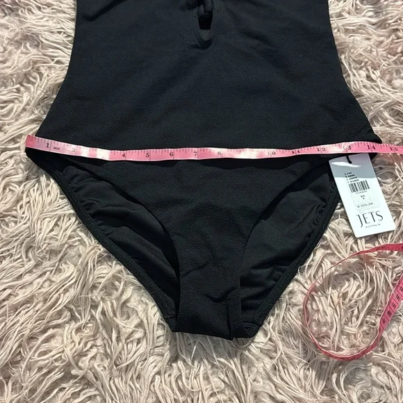 NWT Anthropologie-JETS Australia Joali Tie Front Bandeau One Piece Swims… - Picture 15 of 16